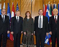 International Space Station Heads Of Agencies Meet At ESA Headquarters