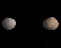 Observatories Team Up to Reveal Rare Double Asteroid