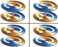 Magnetic vortices in nanodisks reveal information