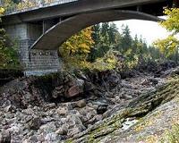 When the river runs high