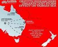 Griffith Researchers show ocean response to Red Dawn