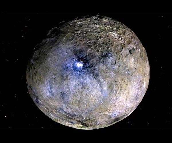 Dwarf planet Ceres was formed in coldest zone of Solar System and thrust into Asteroid Belt