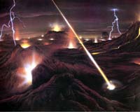 Cosmic Impacts Might Help Synthesize Organic Compounds