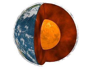 Earth's core deprived of oxygen