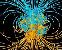 Simulations shows magnetic field can change 10 times faster than previously thought