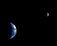 Farewell To Earth And Lunar As MarsExpress Looks Back