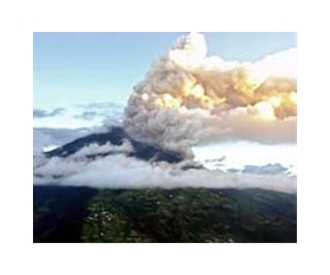 Ecuador volcano registers 'strong explosion'