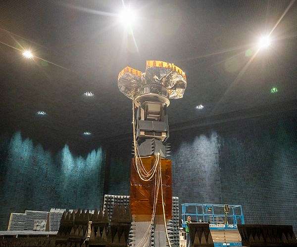 Benefield Anechoic Facility tests first satellite in decades