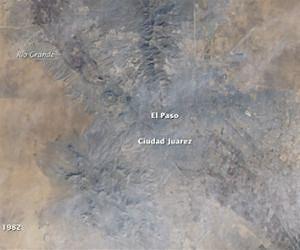 Landsat Satellite Looks Back at El Paso, Forward to a New Mission
