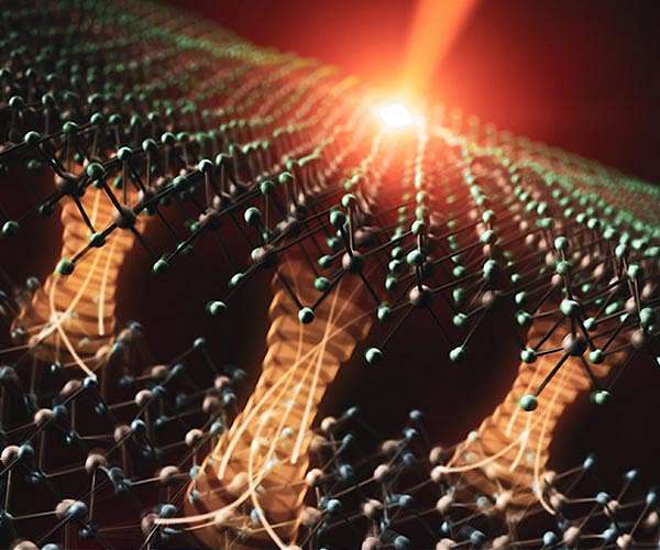 Electronic bridge allows rapid energy sharing between semiconductors