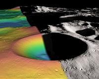 Moon crater named for aviator Amelia Earhart