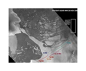 Antarctic Ice Shelf Collapse Possibly Triggered By Ocean Waves
