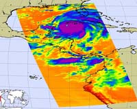 NRL Measures Record Wave During Hurricane Ivan