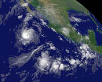 Hurricane Paul Swirls Toward Mexican Coast