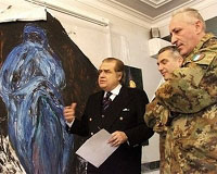 Afghan artists learn from Italian master