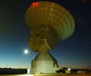 Giant tracking station readies for operation