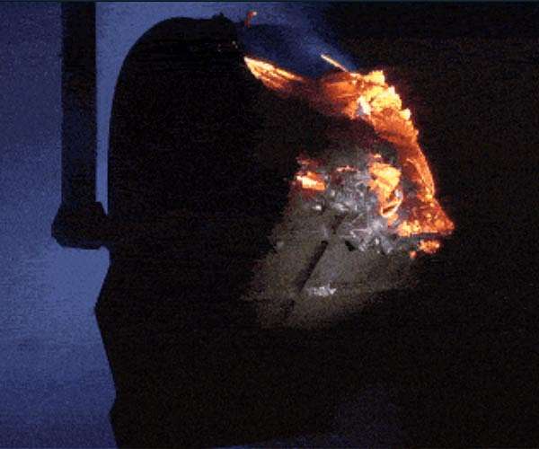 Testing a fiery reentry at DLR
