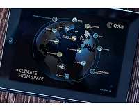 Monitoring climate change from space