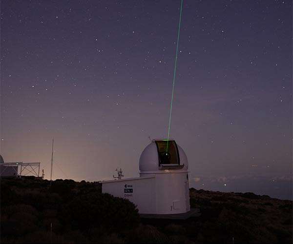 New laser station lights the way to debris reduction