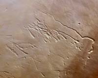 Mars Express Spots Lava Tubes On Pavonis Mons
