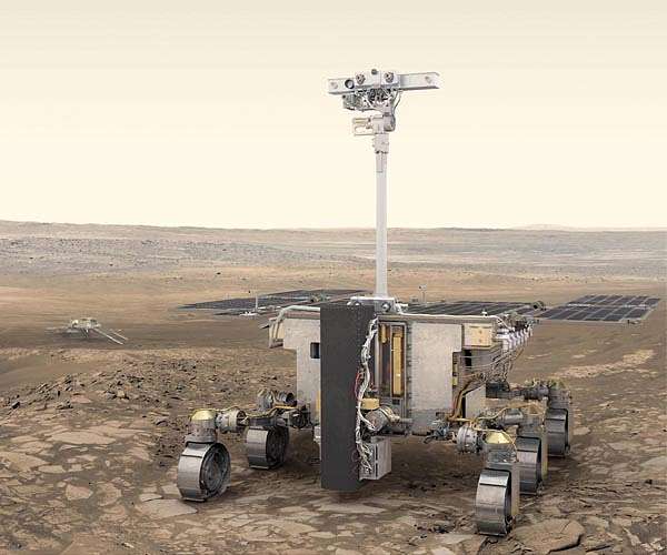 Key ExoMars Rover part ships from Aberystwyth