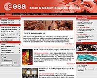 New ESA Website Targeting SMEs