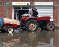Villagers Flee As Southeastern Europe Battles Floods