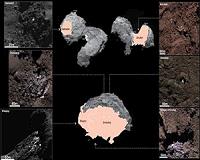Exposed water ice detected on comet's surface