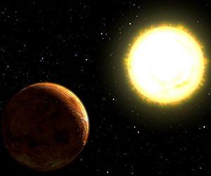 Stellar eclipse gives glimpse of exoplanet