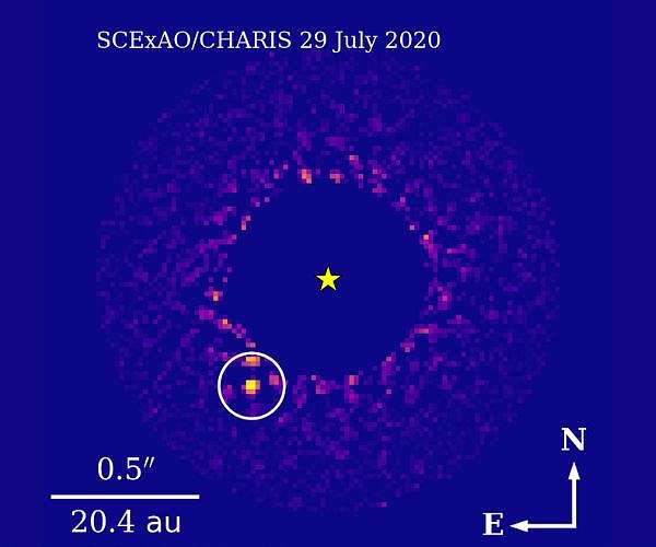 International team discover new exoplanet partly using direct imaging