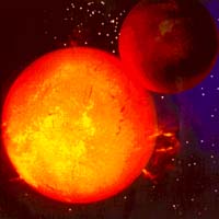Most Space Telescope Sees Tail Wagging Dog In Star - Exoplanet System