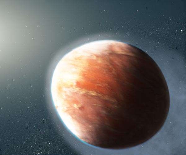 This exoplanet's extreme climate challenges atmospheric models