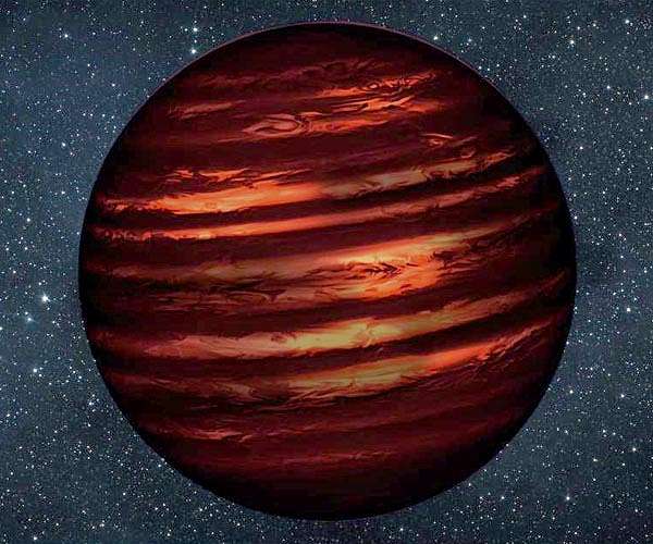 Wind bands, jet streams spotted on nearest brown dwarf