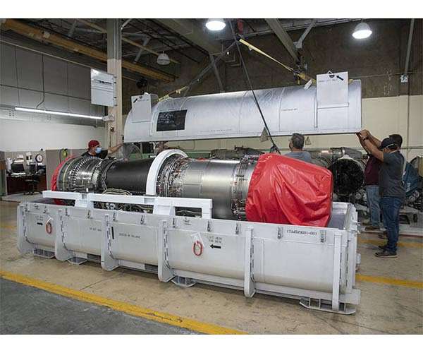 NASA takes delivery of GE jet engine for X-59