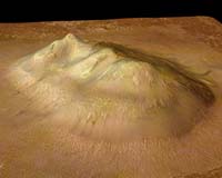 The Cydonian Face On Mars In 3D Animation