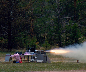 Cadets Test-Fire Falcon launch Rocket