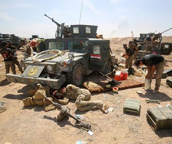 Rockets fired at Iraq military base with foreign troops