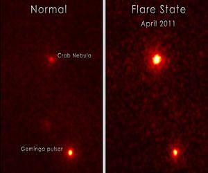 NASA's Fermi Spots 'Superflares' in the Crab Nebula