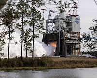 NASA Conducts Final RS-25 Rocket Engine Test of 2017
