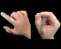 New device enables battery-free computer input at the tip of your finger