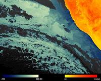 Sentinel-3A feels the heat