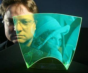 New imaging device that is flexible, flat, and transparent