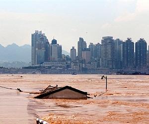 Nearly 300 dead or missing in China rain, typhoon