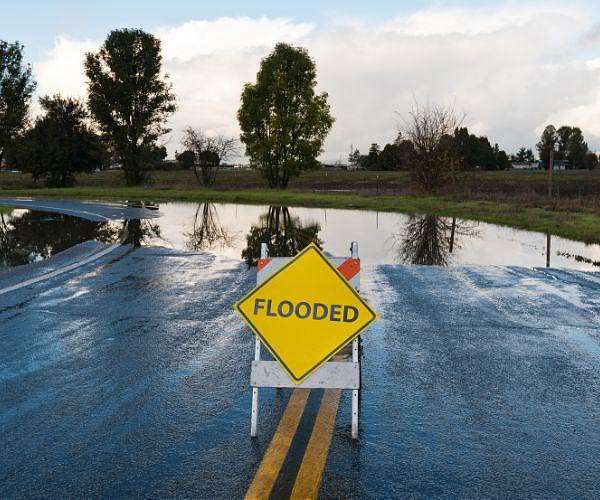 Epic snow from all those atmospheric rivers in the West is starting to melt