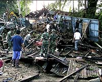 Indonesia landslide death toll rises to 19