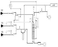 Biogas to biomethane by water absorption column at low pressure and temps
