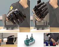 Artificial joint restores wrist-like movements to forearm amputees