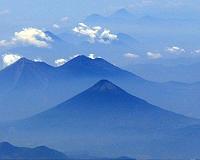 Opposing mountain ranges