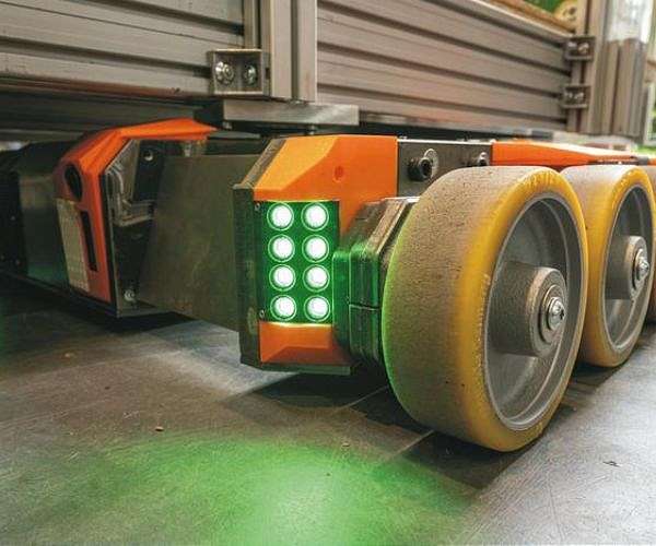 Swarm of small transportation vehicles carries 40 tons