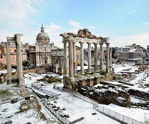 Snow damages Colosseum, mediaeval churches in Italy: report